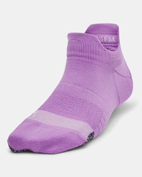 Women's UA Breathe 2-Pack No Show Tab Socks in Purple image number 1